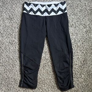 Lululemon Athletica Black and White Leggings
